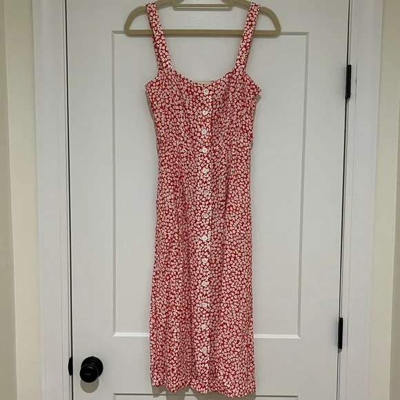 Capulet Sunny midi dress with button front - Picture 2 of 7